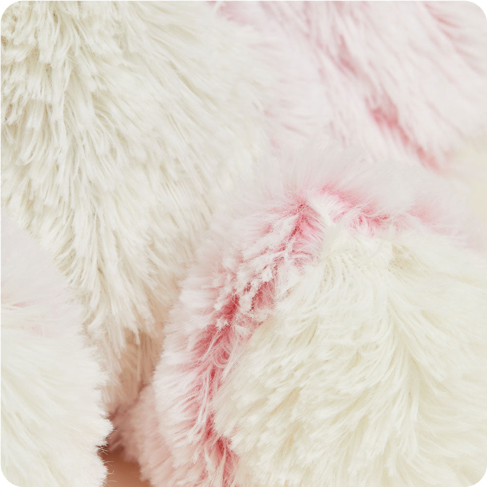 Image 103: Heated Pink Marshmallow Bear Plush Warmies