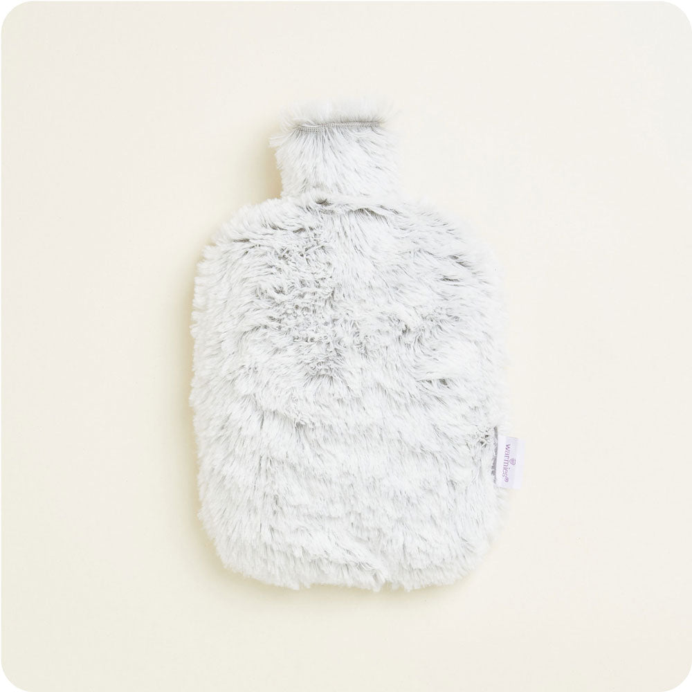 Image 100: Microwavable Marshmallow Gray Warmies Bottle - Warmies USA