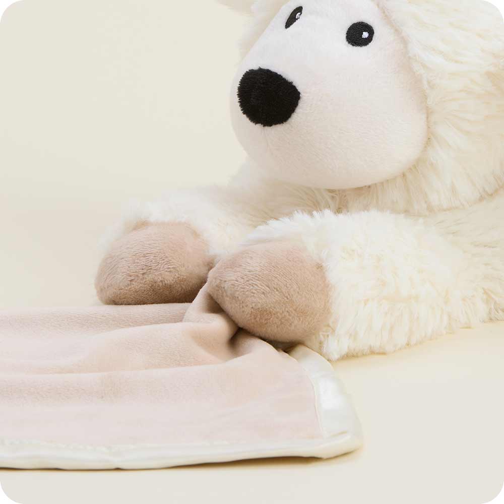 Image 100: Soft Warm Weighted Sheep Infant Security Blanket Plush Warmies