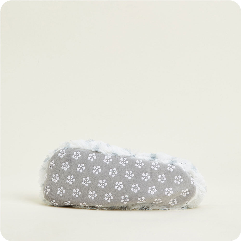 Image 101: Snowy Warmies Slippers by Warmies USA: Stylish warmth for chilly days.
