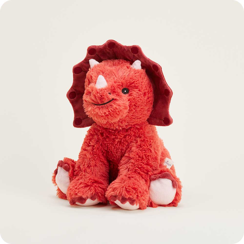 Image 106: Microwavable Red Triceratops