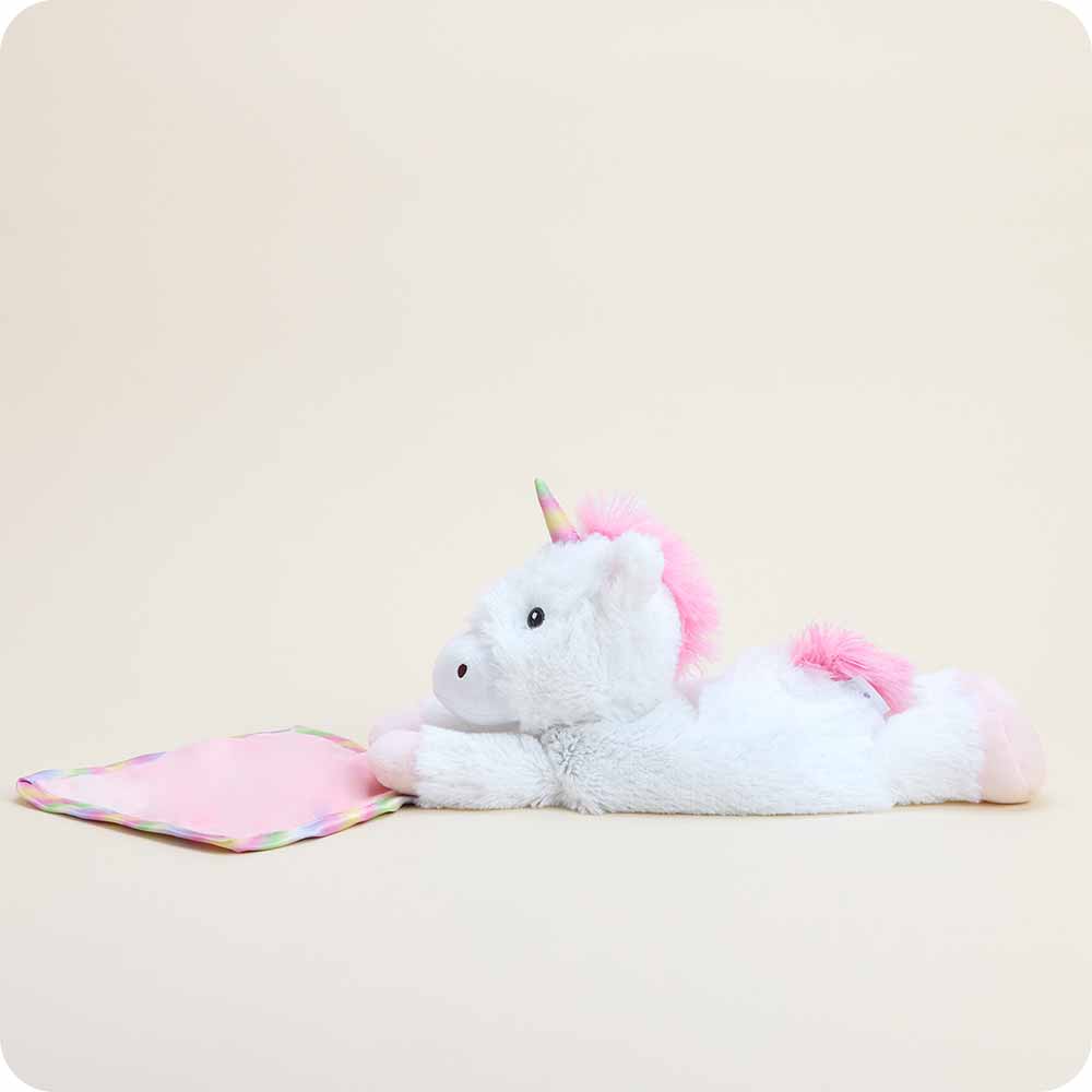 Image 95: Microwavable Unicorn Infant Security Blanket Heating Pad Warmies
