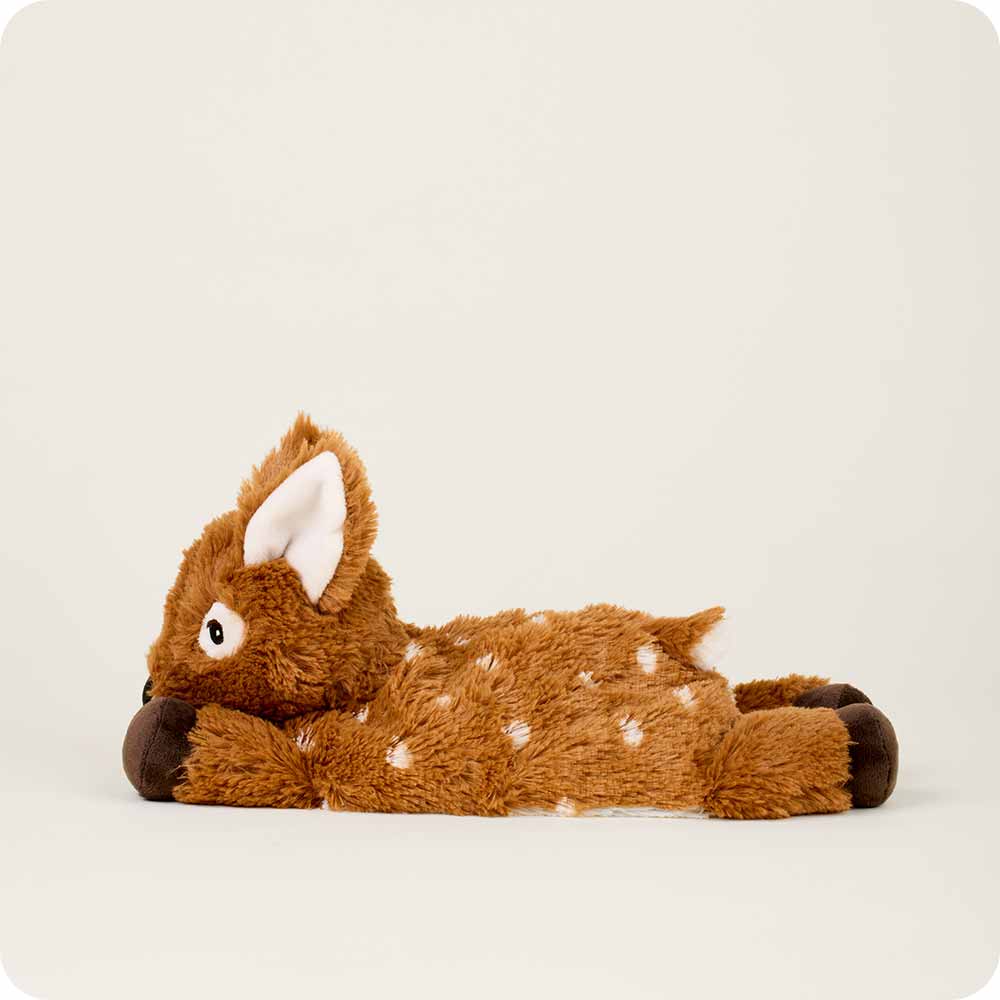 Image 105: Heatable Laying Down Deer Stuffed Animal Warmies