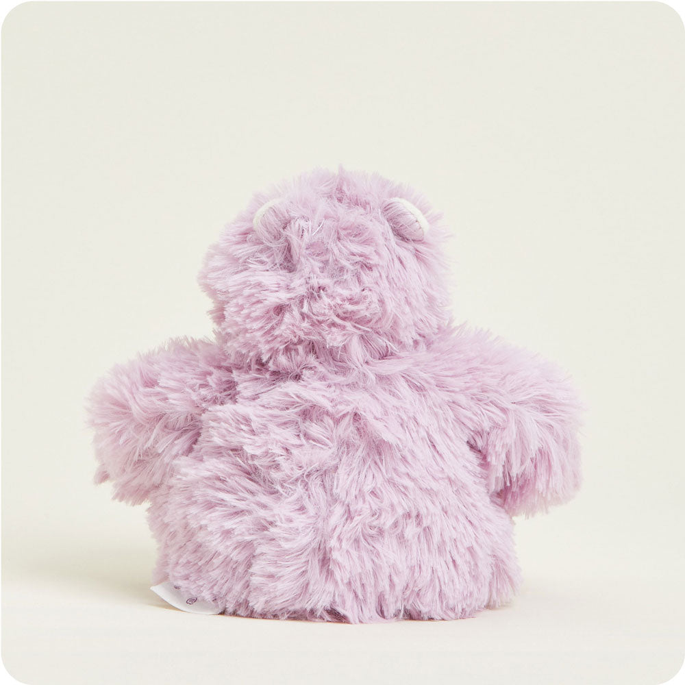 Image 98: Microwavable Hippo Heating Pad Warmies Junior