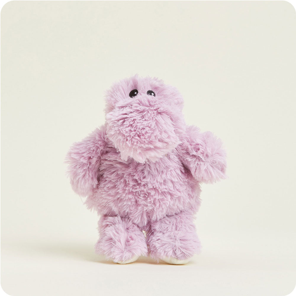 Image 99: Heated Hippo Plush Warmies Junior