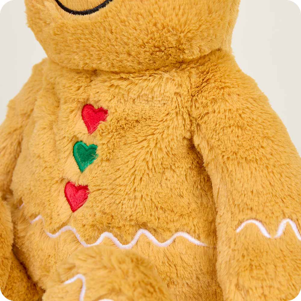 Image 104: Soft Warm Weighted Gingerbread Girl Plush Warmies