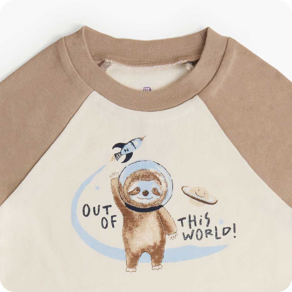 Image 88: Sloth Themed Pajamas Children - Warmies