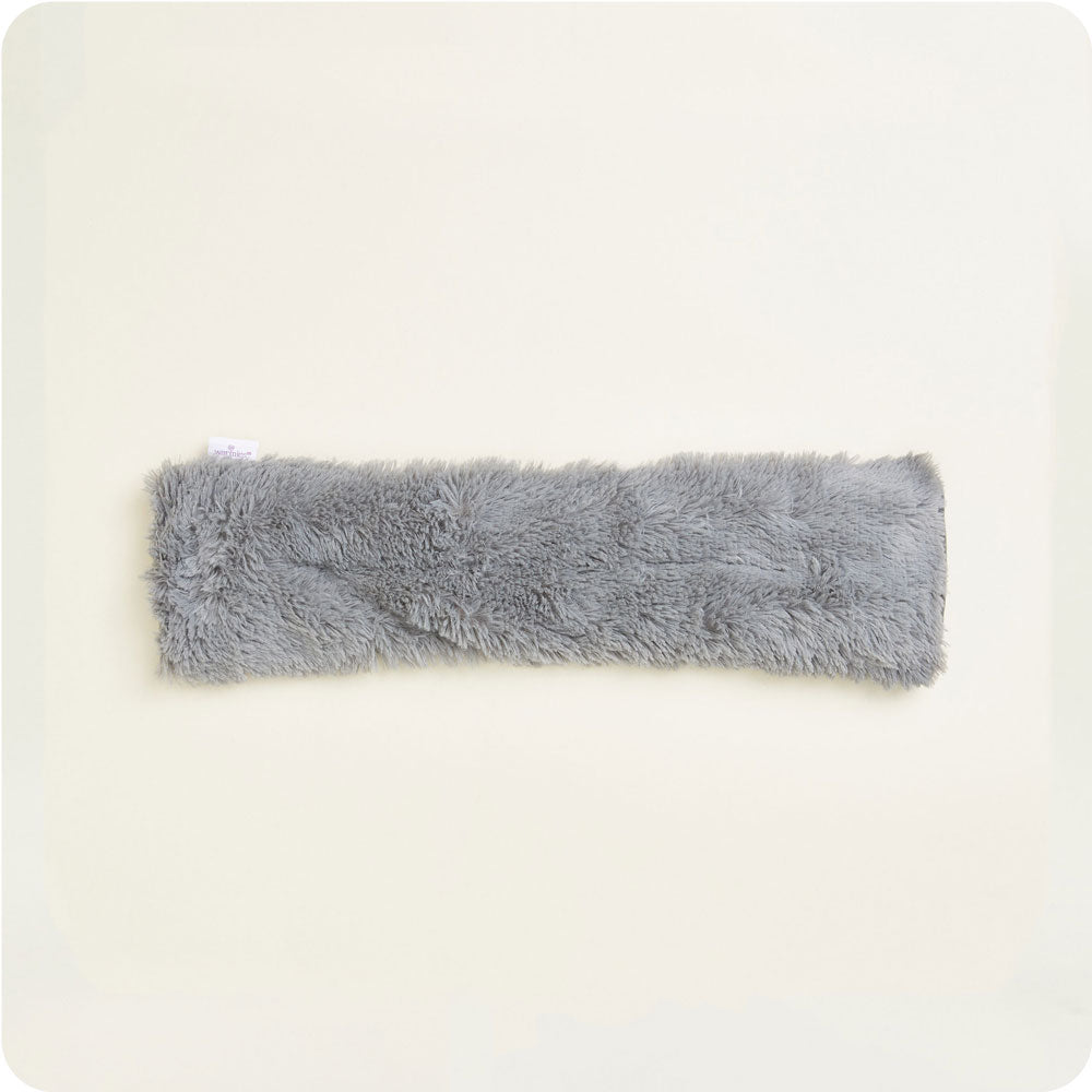 Image 90: Gray Warmies Neck Wrap: Microwavable comfort for stylish warmth.