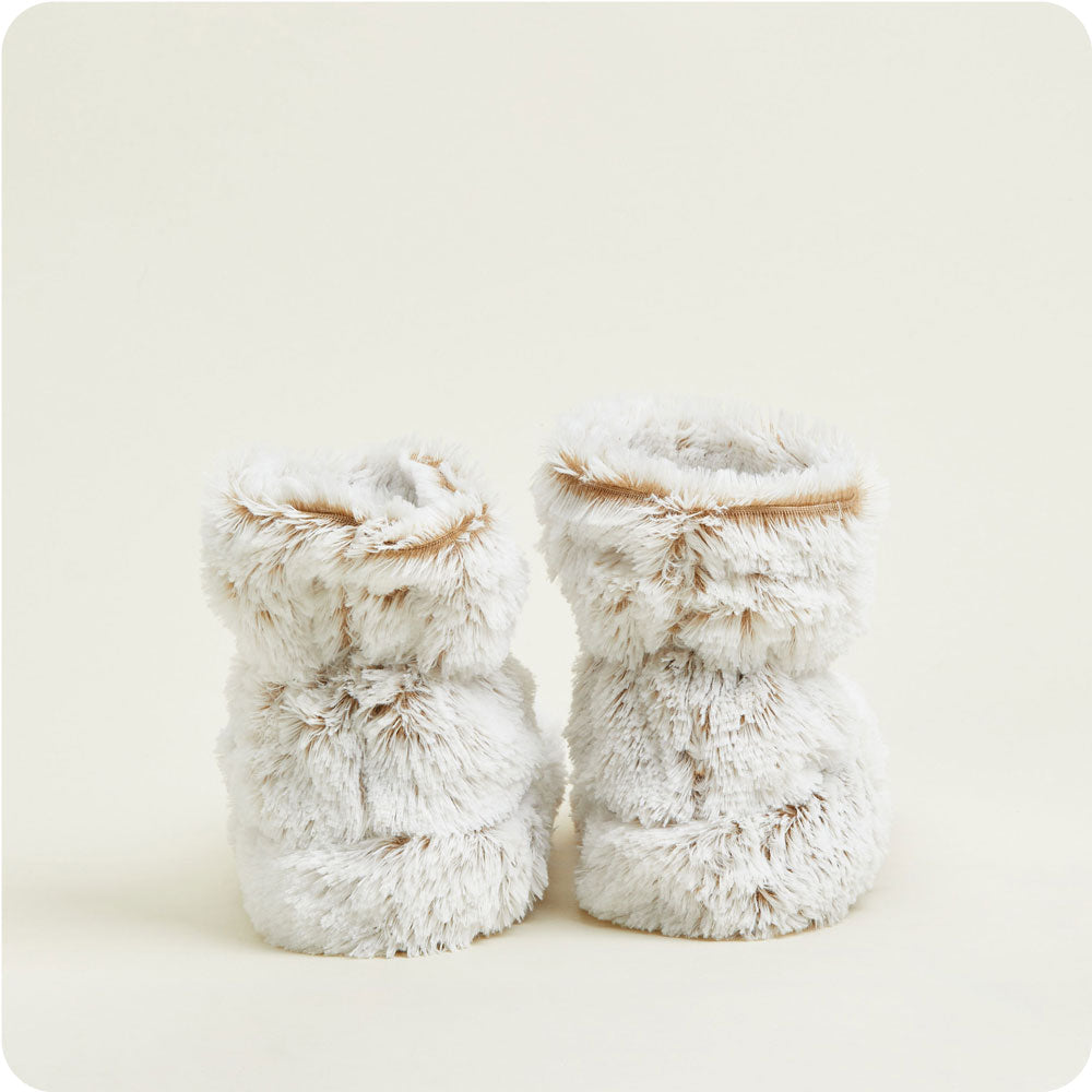 Image 98: Indulge in warmth with Microwavable Brown Warmies Boots by Warmies USA.