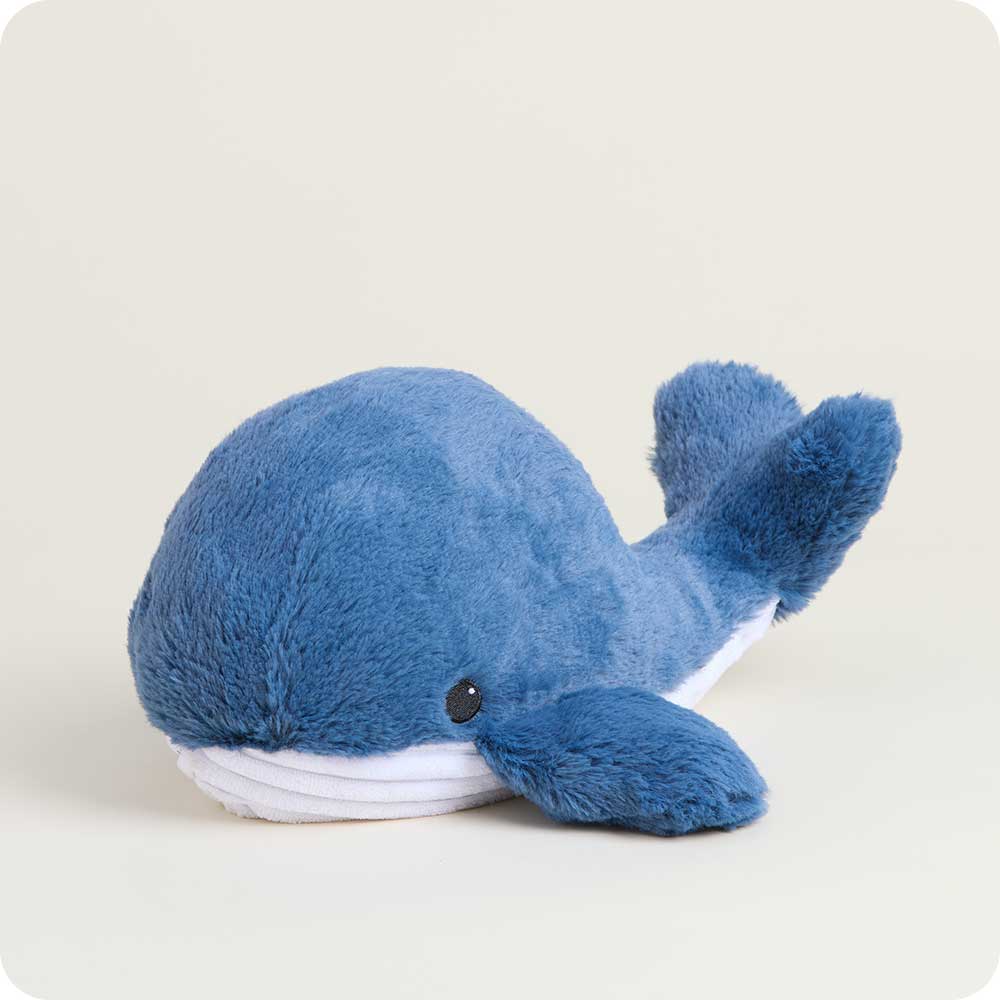 Image 94: Microwavable Whale Stuffed Animal Warmies