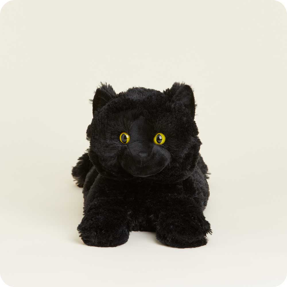 Image 97: Microwavable Black Cat Stuffed Animal Warmies