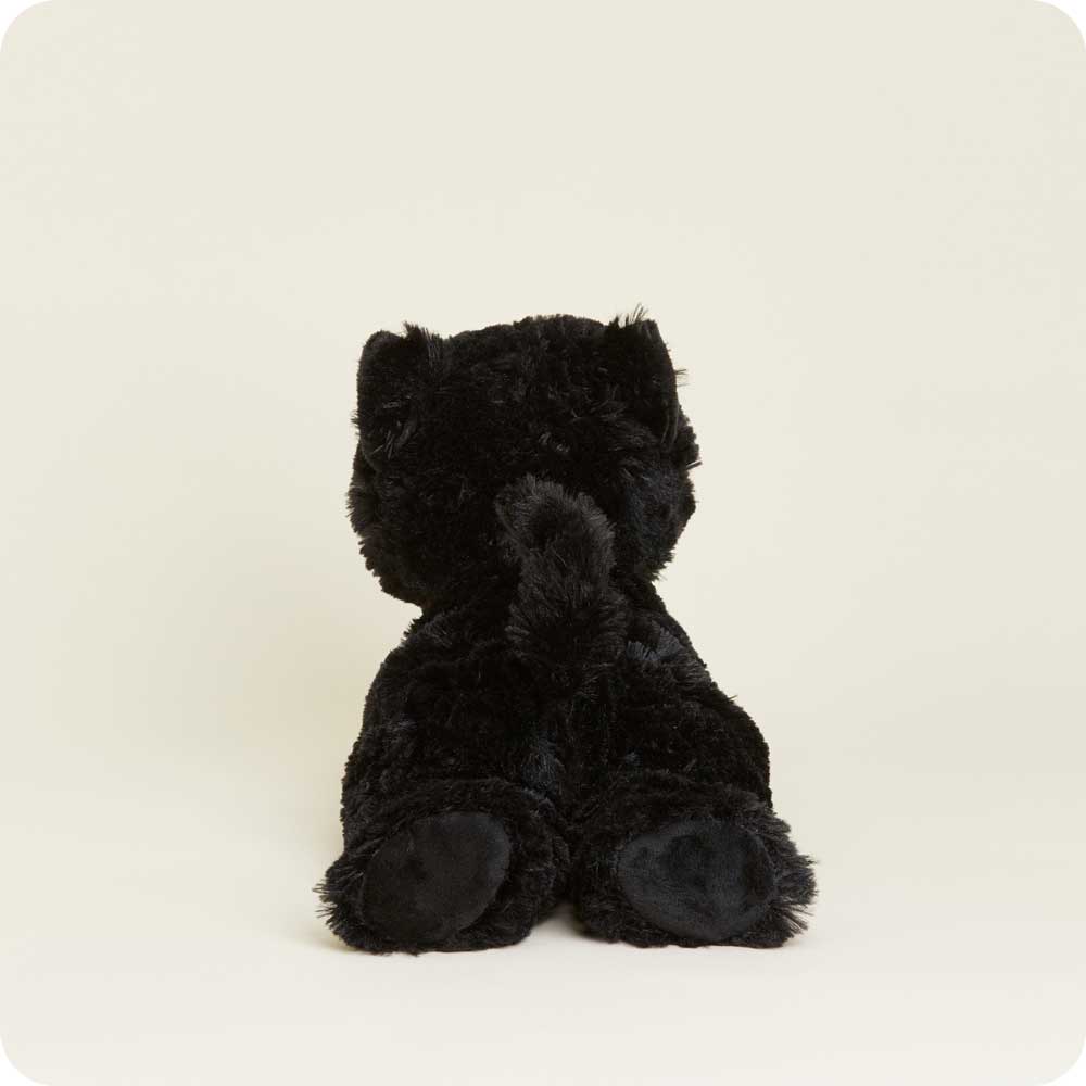 Image 102: Heated Black Cat Plush Warmies