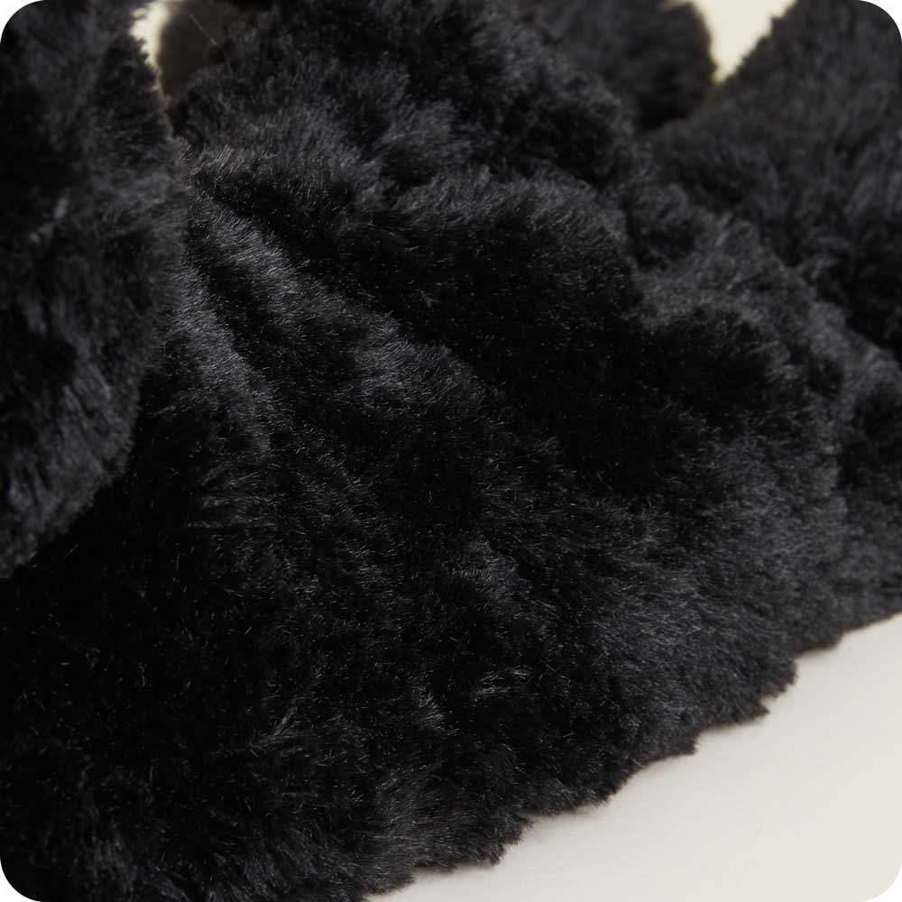 Image 103: Soft Warm Weighted Black Cat Plush Warmies