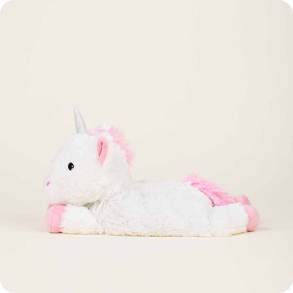 Image 102: Heatable Laying Down Unicorn Stuffed Animal Warmies
