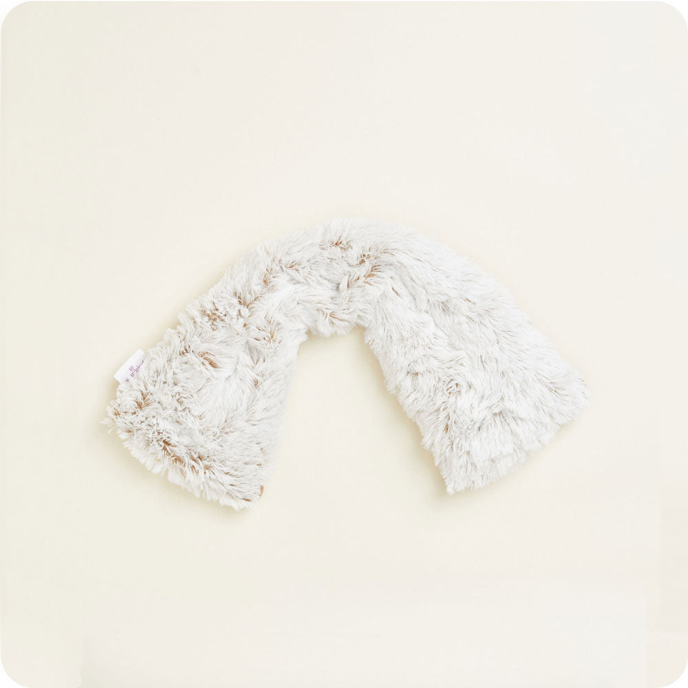 Image 97: Microwavable Marshmallow Brown Warmies Neck Wrap - Warmies USA