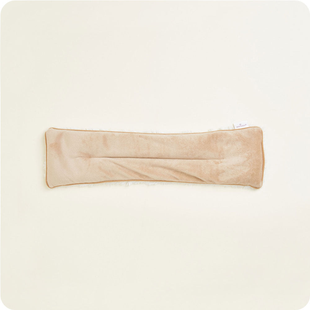 Image 102: Relax with Microwavable Brown Warmies Neck Wrap