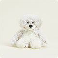 Image 93: Microwavable Marshmallow Bear Stuffed Animal Warmies Junior