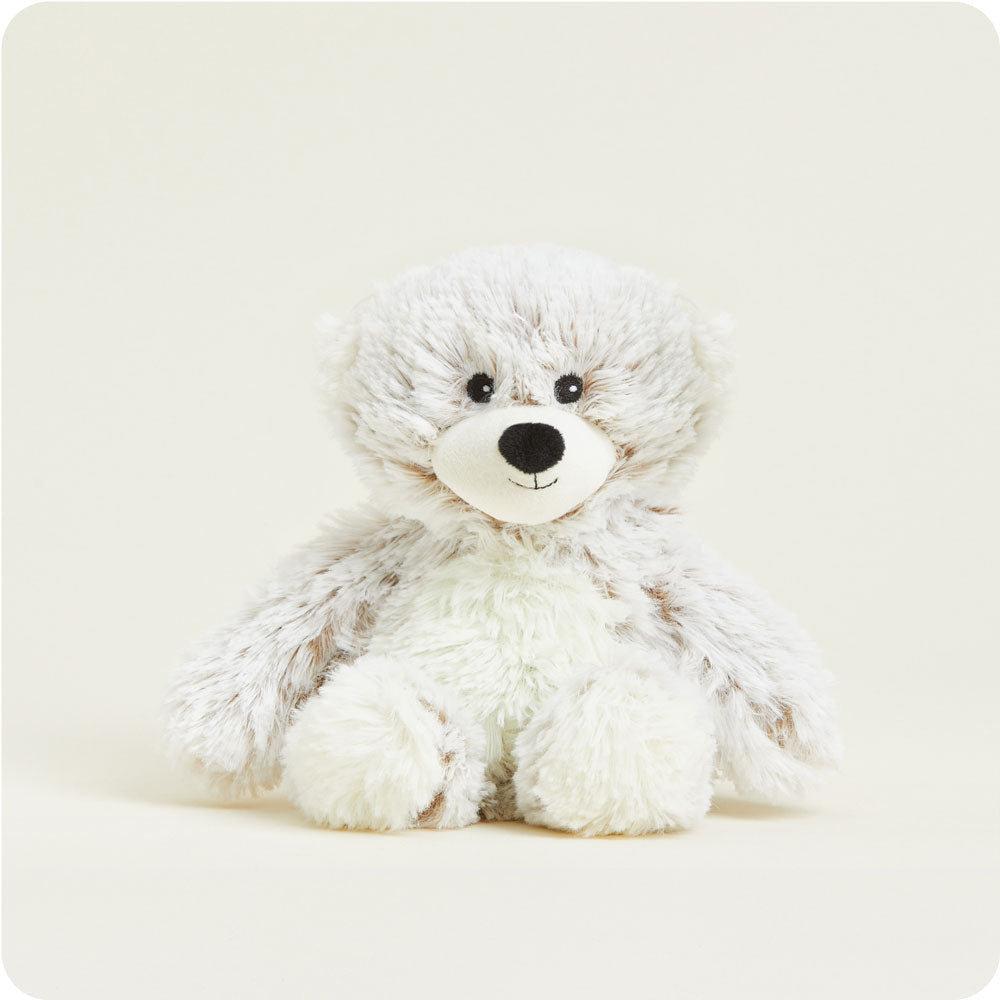 Image 93: Microwavable Marshmallow Bear Stuffed Animal Warmies Junior