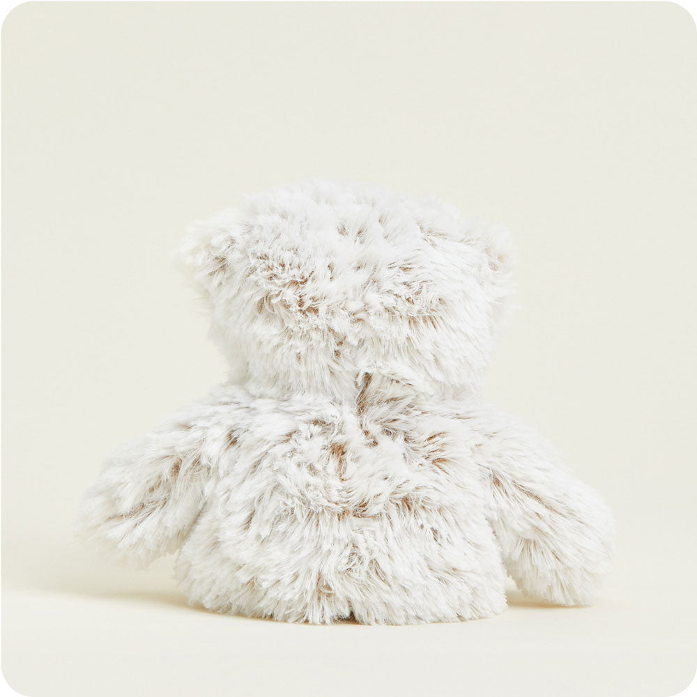 Image 96: Microwavable Marshmallow Bear Heating Pad Warmies Junior