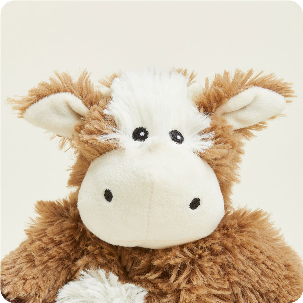 Image 97: Cow Stuffed Animal Warmies Junior