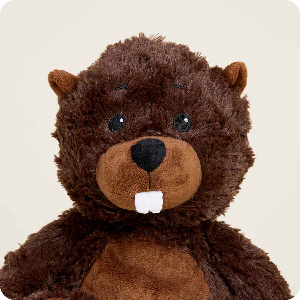Image 100: Beaver Stuffed Animal Warmies